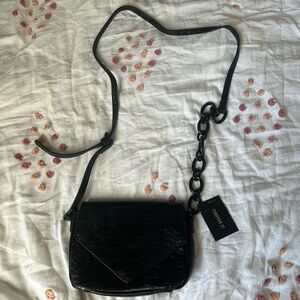 Forever 21 Black Crossbody Bag Structured Design